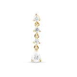 Pear Drop Cascade Earring