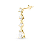 Pear Drop Cascade Earring
