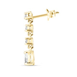 Pear Drop Cascade Earring