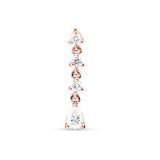Pear Drop Cascade Earring
