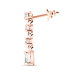 Pear Drop Cascade Earring