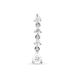 Pear Drop Cascade Earring