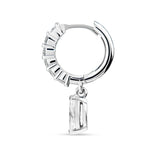Marquise Diamond Embrace Huggie