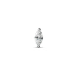 Marquise Diamond Earring 6x3mm