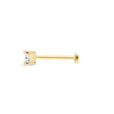 Solitaire Diamond Stud 3.5mm