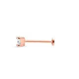 Solitaire Diamond Stud 3.5mm