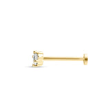 Solitaire Diamond Stud 3mm