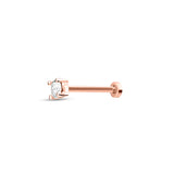 Solitaire Diamond Stud 3mm