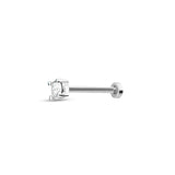 Solitaire Diamond Stud 3mm
